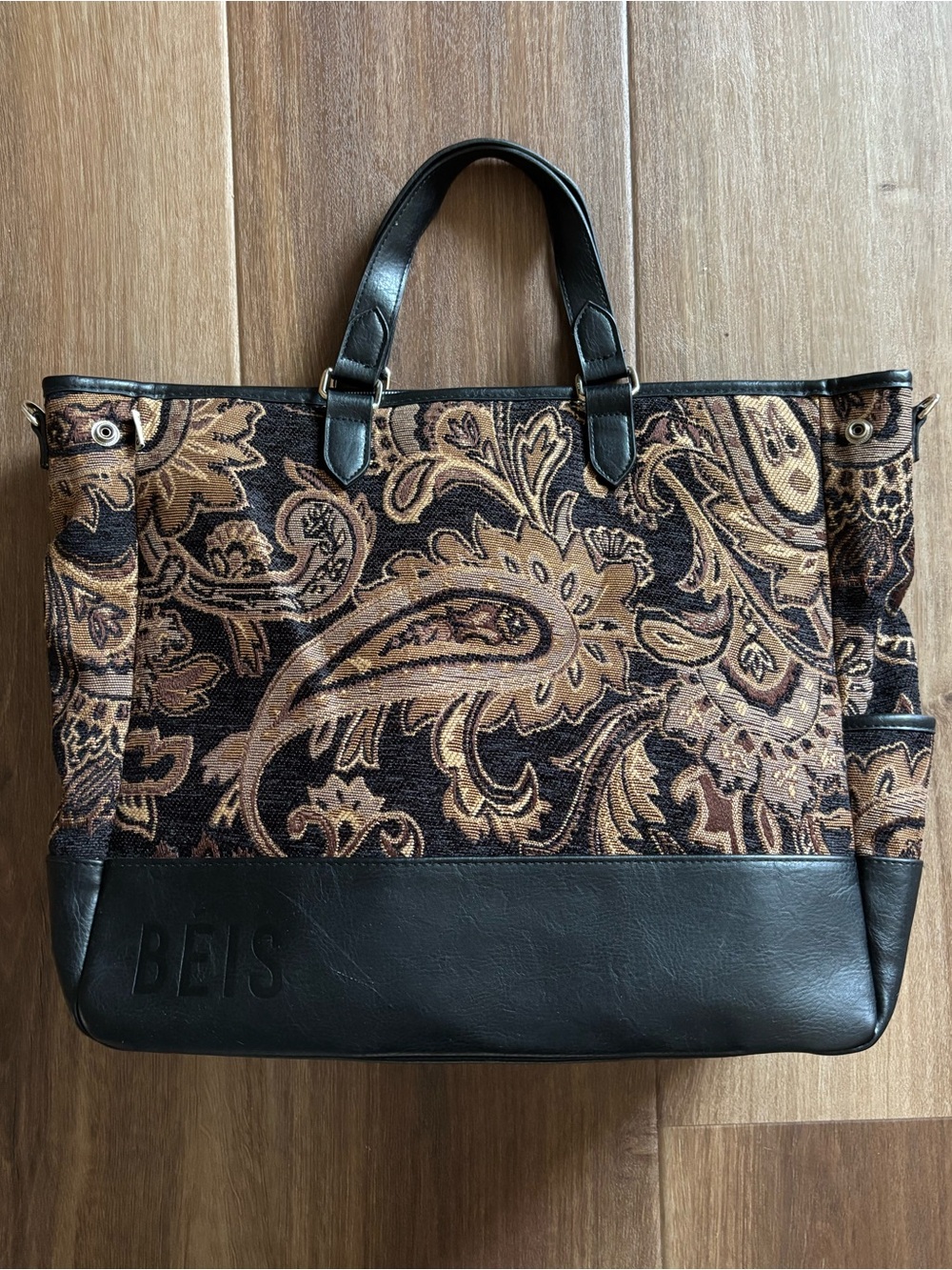 BEIS Limited Edition Tapestry Paisley Tote